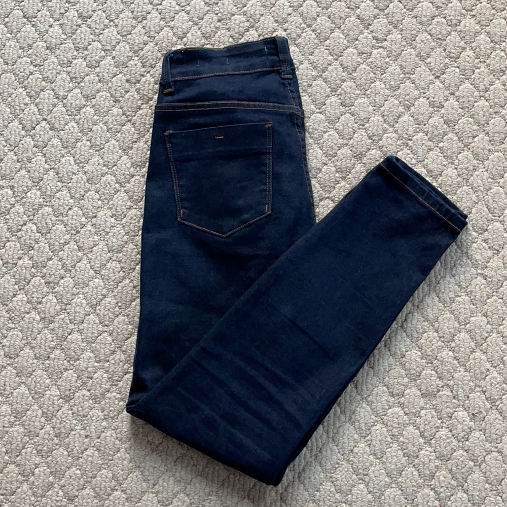 Joan Vass Pure Mid rise skinny jeans 4 27